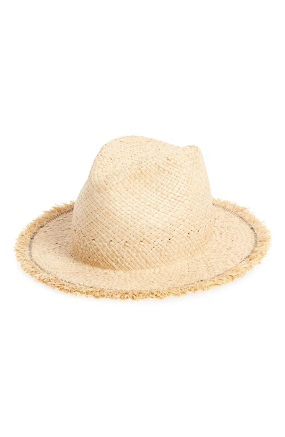 Shop Lola Hats Dad's Straw Hat - Brown In Natural