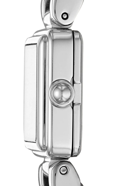 Shop Marc Jacobs Vic Bracelet Watch, 20mm X 20mm In Silver