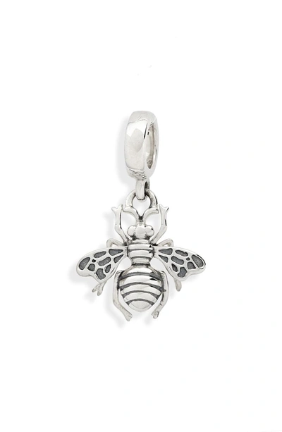 Shop Tom Wood Bee Charm In 925 Sterling Silver