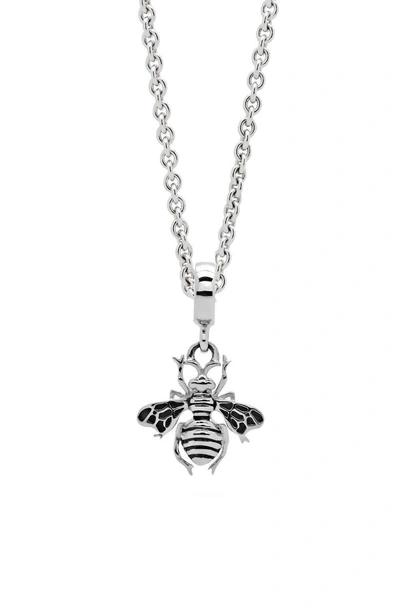 Shop Tom Wood Bee Charm In 925 Sterling Silver