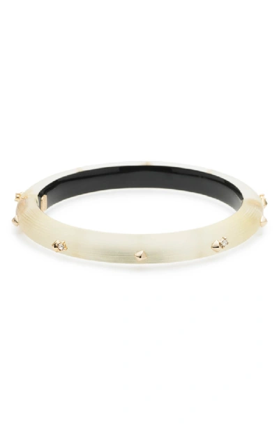 Shop Alexis Bittar Golden Stud Hinge Bracelet