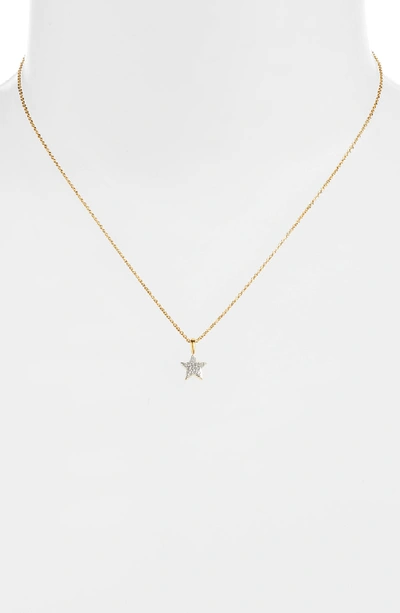 Shop Missoma Pave Star Pendant Necklace In Gold