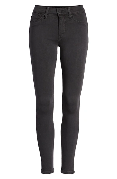 Shop Hudson Nico Coated Super Skinny Jeans In Distressed Graphite