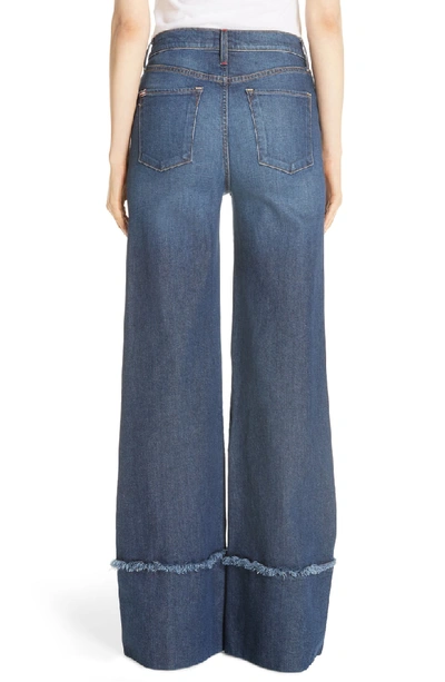 Shop Alice And Olivia Gorgeous Flare Leg Jeans In So Clever