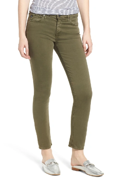 Shop Ag 'the Prima' Cigarette Leg Skinny Jeans In Sulfur Dried Ave