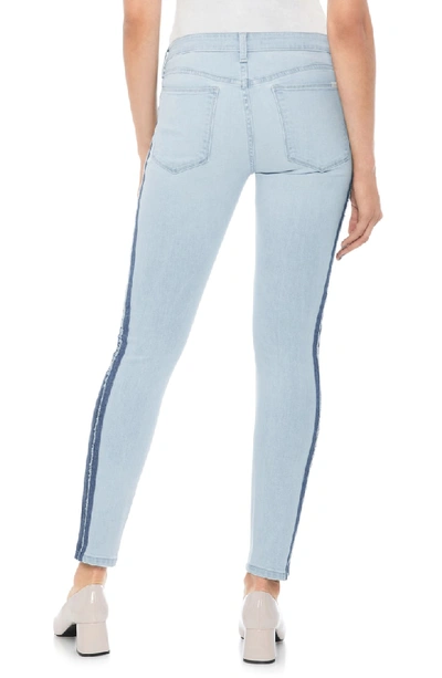 Shop Joe's Icon Stripe Ankle Skinny Jeans In Lois