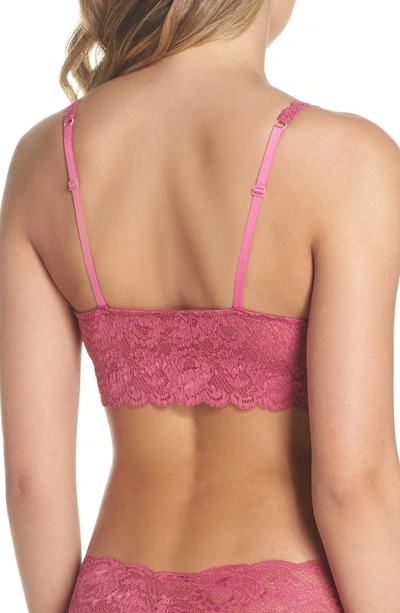 Shop Cosabella 'never Say Never Sweetie' Bralette In Plum Blossom