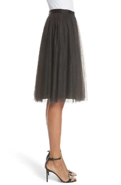 Shop Needle & Thread Dotted Tulle Skirt In Graphite