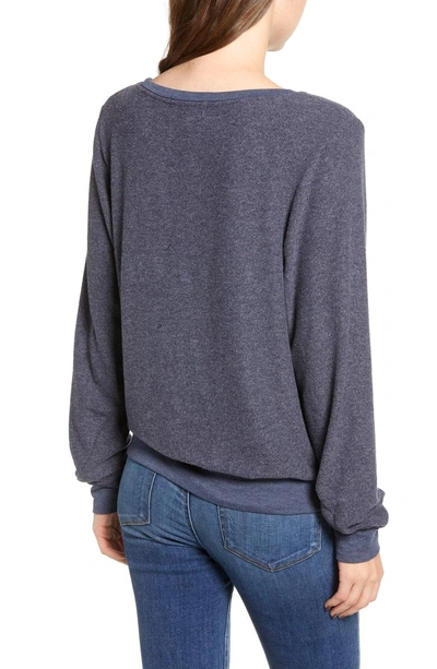 Shop Wildfox Baggy Beach Jumper Pullover In Oxford