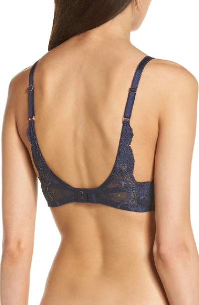 Shop Skarlett Blue Honey Convertible T-shirt Bra In Midnight/ Shadow