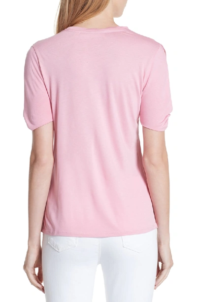 Shop Ted Baker Narva Colour By Numbers Twist Cuff Shirt In Pink