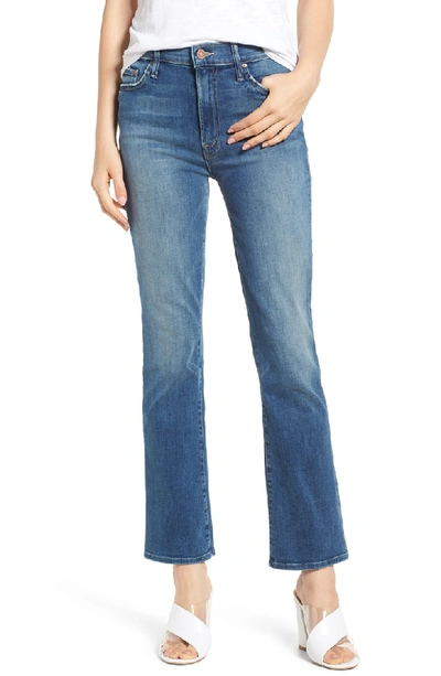 Shop Mother The Insider Ankle Bootcut Jeans In Come Sundown