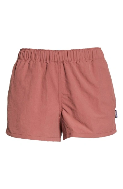 Shop Patagonia Barely Baggies Shorts In Kiln Pink