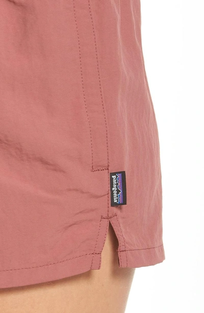 Shop Patagonia Barely Baggies Shorts In Kiln Pink