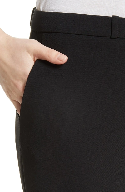 Shop Altuzarra Tristan Button Detail Skinny Pants In Black