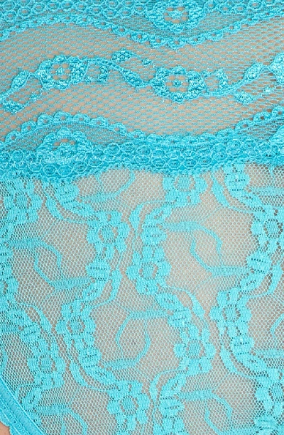 Shop B.tempt'd By Wacoal 'lace Kiss' Bikini In Peacock Blue