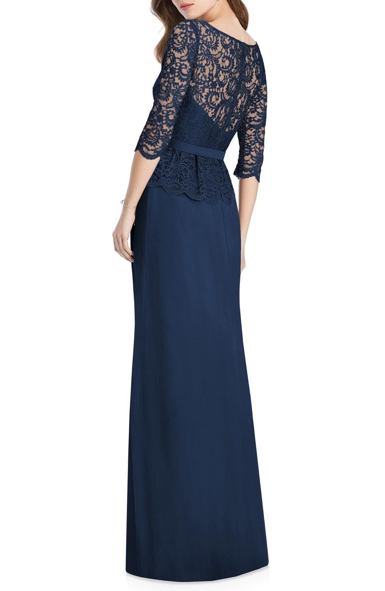 jenny packham lux chiffon gown