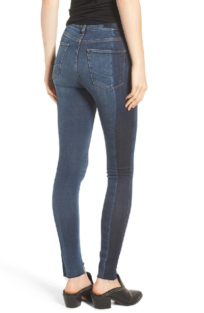 Shop Hudson Barbara Step Hem High Waist Super Skinny Jeans In Lost