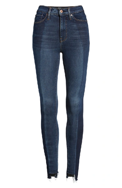 Shop Hudson Barbara Step Hem High Waist Super Skinny Jeans In Lost