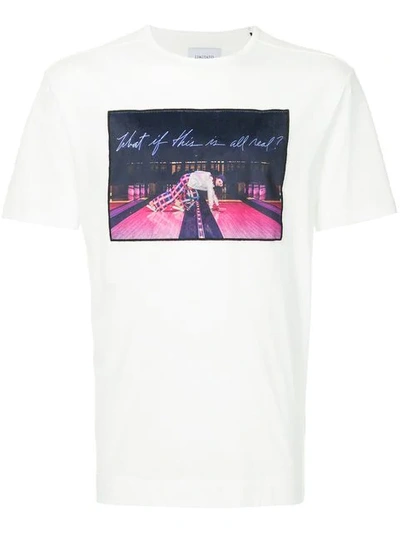 Shop Limitato Graphic Print T-shirt - White