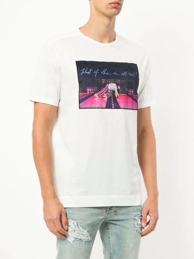Shop Limitato Graphic Print T-shirt - White