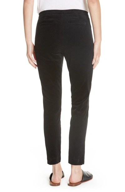 Shop Atm Anthony Thomas Melillo Stretch Corduroy Slim Pants In Black