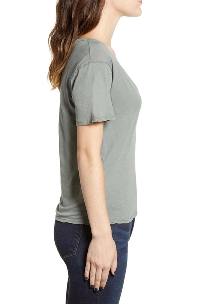 Shop Project Social T The Softest V-neck Tee In Rosemary