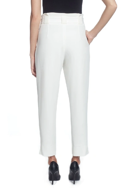 Shop Catherine Catherine Malandrino Arturo Ankle Pants In Bright White