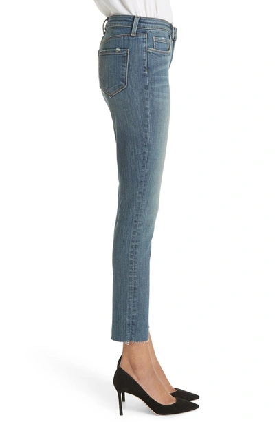 Shop L Agence Luna Skinny Jeans In Lagoon