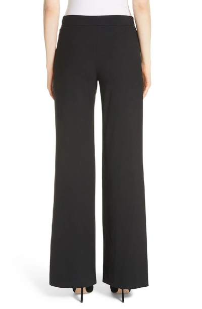 Shop Theory High Slit Admiral Crepe Pants In Black