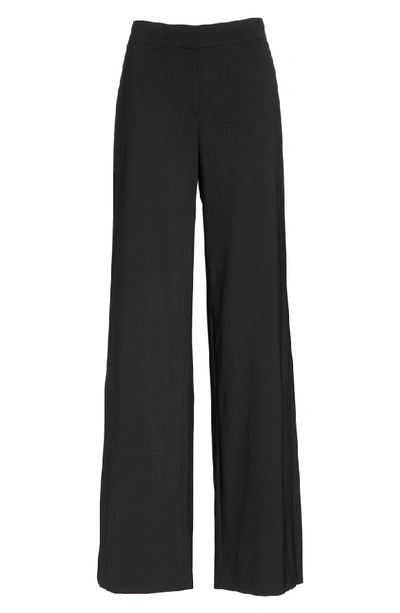 Shop Theory High Slit Admiral Crepe Pants In Black