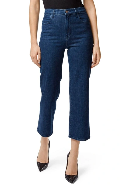 Shop J Brand Joan High Waist Crop Flare Jeans In Match