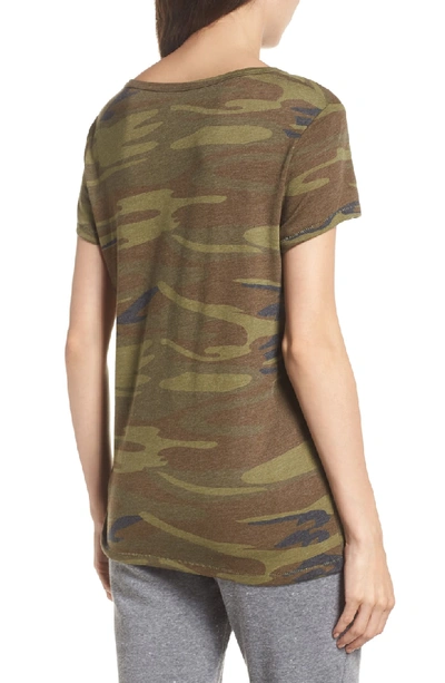 Shop Alternative Ideal Print Tee In Camo