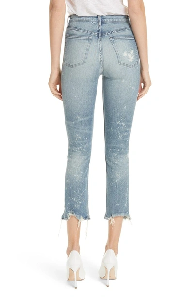 Shop 3x1 W4 Colette Bleached Crop Skinny Jeans In Highlands Hlnds