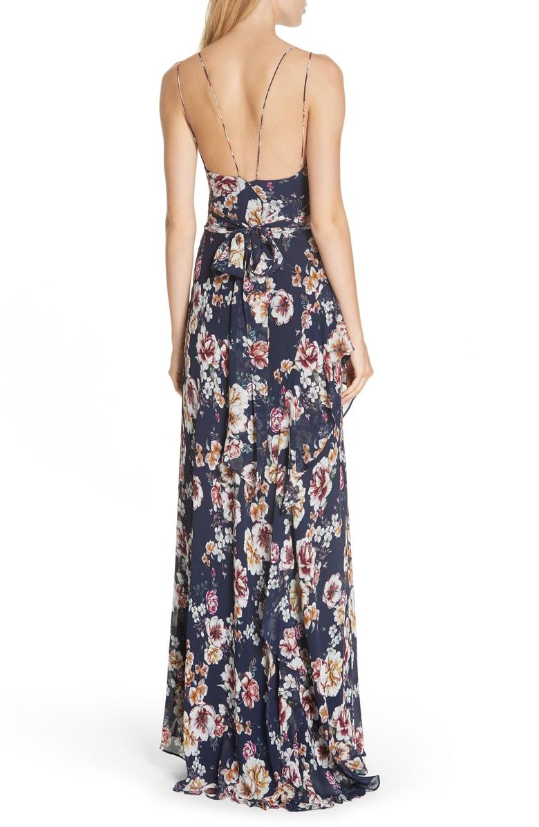 nicholas garden rose maxi