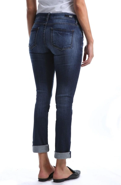 Shop Kut From The Kloth Catherine Distressed Boyfriend Jeans In Present