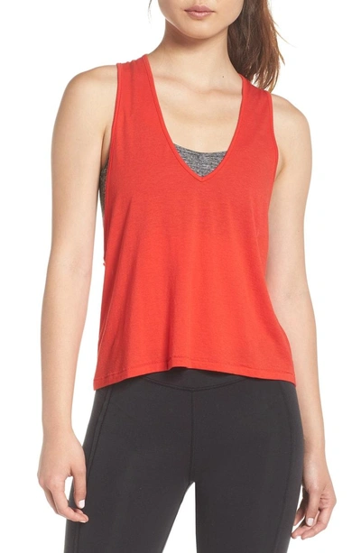 Shop Free People Movement Wilder Tank In Red