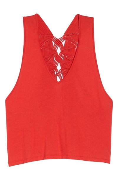 Shop Free People Movement Wilder Tank In Red