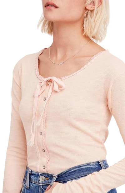 Shop Free People Cecilia Shirt In Pink