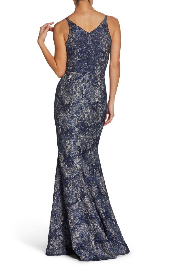 iris lace gown