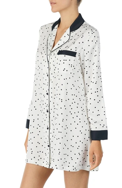 Shop Kate Spade Sleep Shirt In Scattered Dot