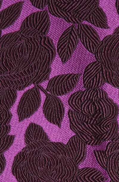 Shop Lela Rose Jacquard Topper In Orchid