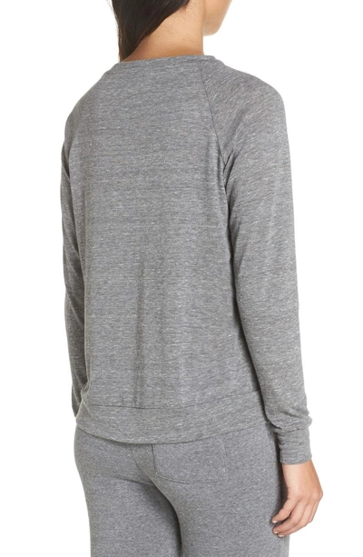Shop Alternative Slouchy Pullover In Eco Grey