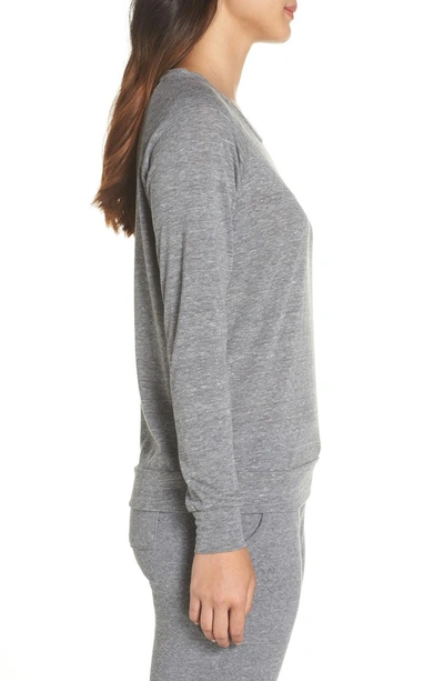 Shop Alternative Slouchy Pullover In Eco Grey