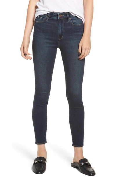 Shop Articles Of Society Heather High Waist Ankle Skinny Jeans In Concord