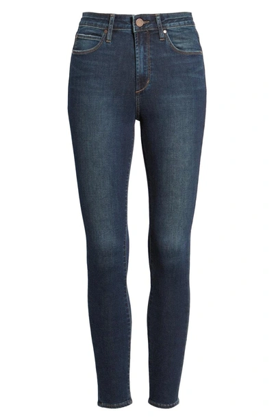 Shop Articles Of Society Heather High Waist Ankle Skinny Jeans In Concord