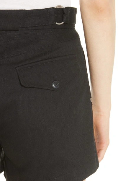Shop Rag & Bone Lora Utility Shorts In Black