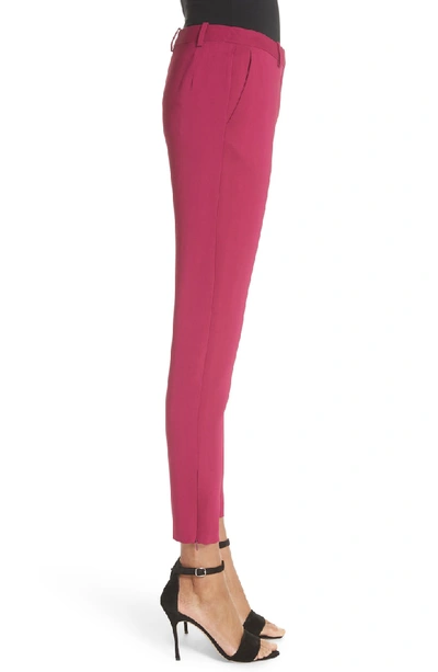 Shop Altuzarra Skinny Ankle Pants In Dahlia