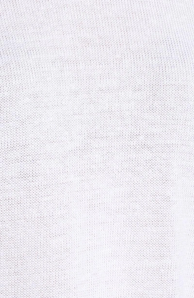 Shop Eileen Fisher Short Organic Linen Poncho Top In White
