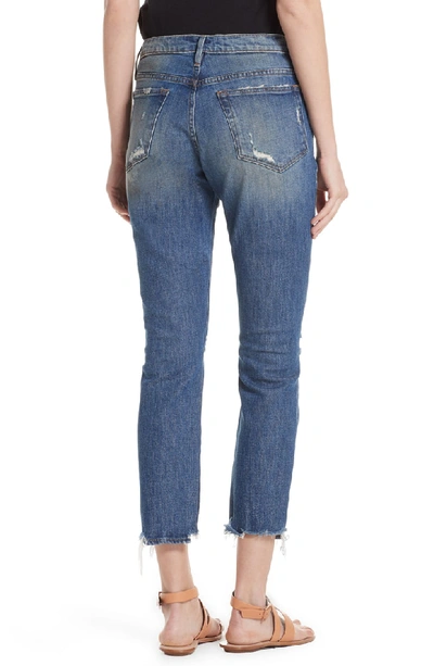 Shop Frame Le Boy Ripped Jeans In Tisbury